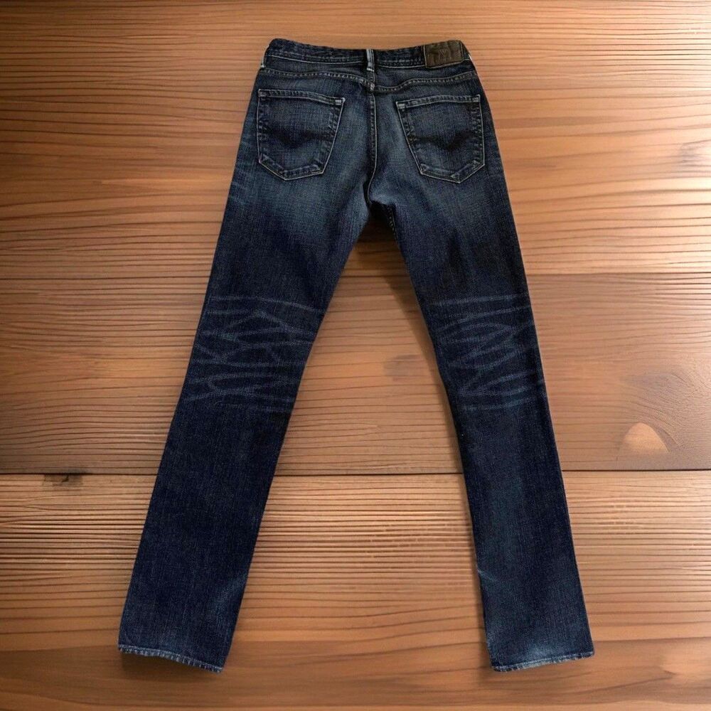 Guess Jeans Mens 30x32 Robertson Slim Tapered Dark Wash Denim Y2K